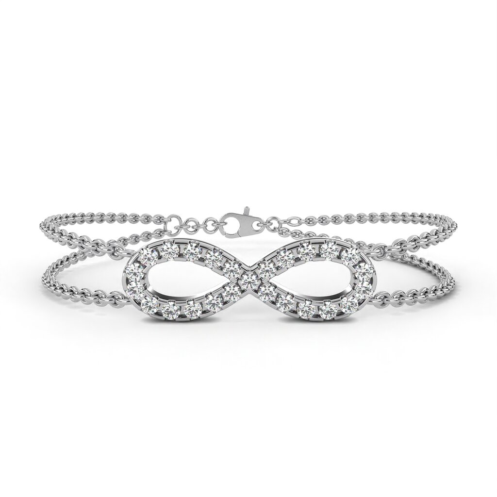 Signature Luxe Round Diamond Tennis Bracelet _ Premium Jewelry